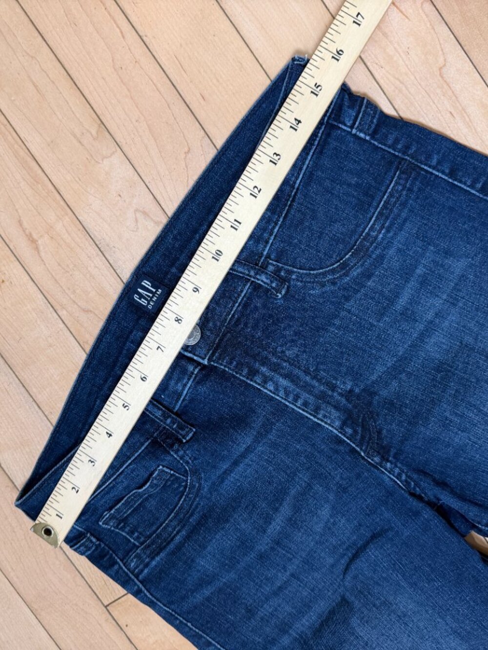 GAP Denim Dark Wash Favorite Jegging Size 30 / 10 Regular - Picture 4 of 7